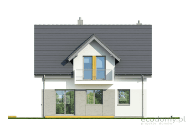 Elewacja ogrodowa projektu domu Eco 30
