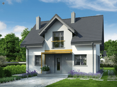 Wizualizacja projektu domu Eco 30
