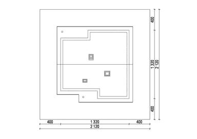 Usytuowanie domu na działce eco 32