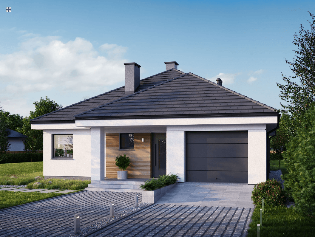 Elewacja domu Eco 33