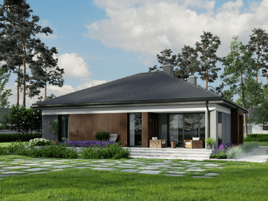 Projekt domu Eco 35 wizualizacja domu