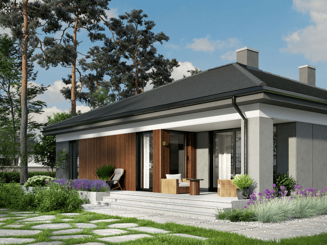 Wizualizacja domu Eco 35