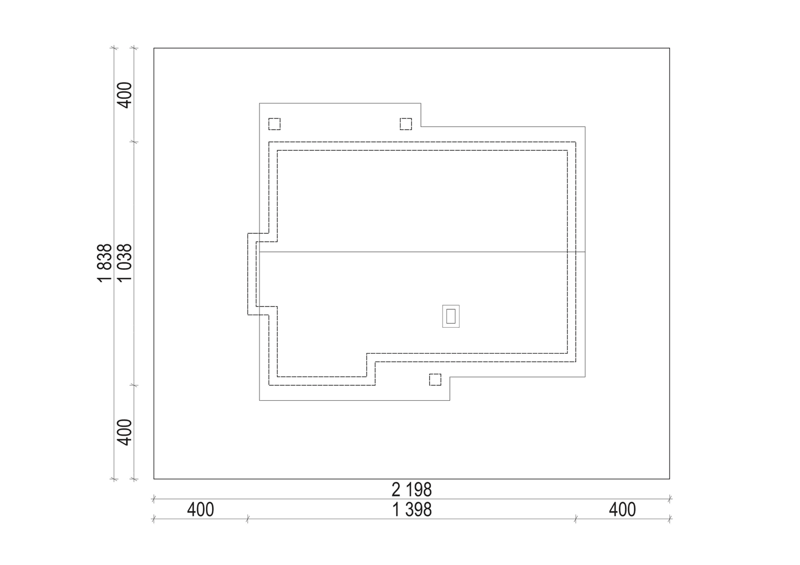 Usytuowanie w projekcie domu Eco 36