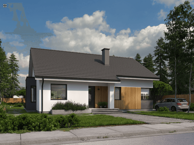 Wizualizacja domu Eco 36