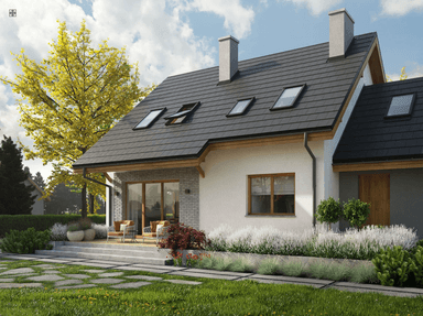 Wizualizacja projektu domu Eco 38