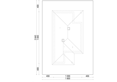 Usytuowanie domu na działce Eco 39