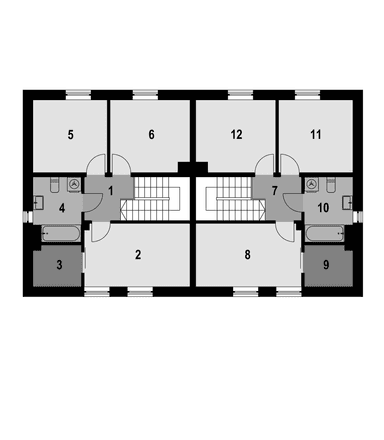 Rzut pietra w domu Eco 41