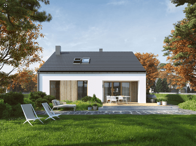 Wizualizacja pięknego domu parterowego Eco 43