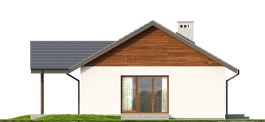 Elewacja projektu domu jednorodzinnego Eco 03
