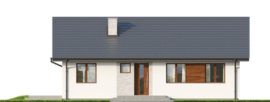 Elewacja frontowa projekt domu Eco 03