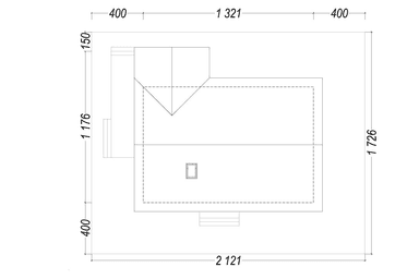 Usytuowanie domu Eco 03 na działce