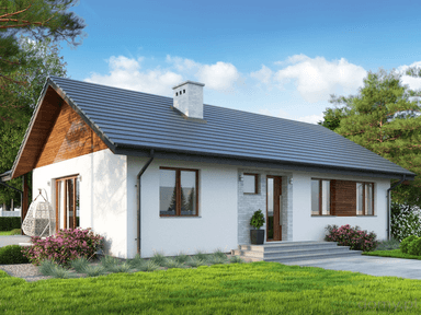 Wizualizacja projekt domu Eco 03