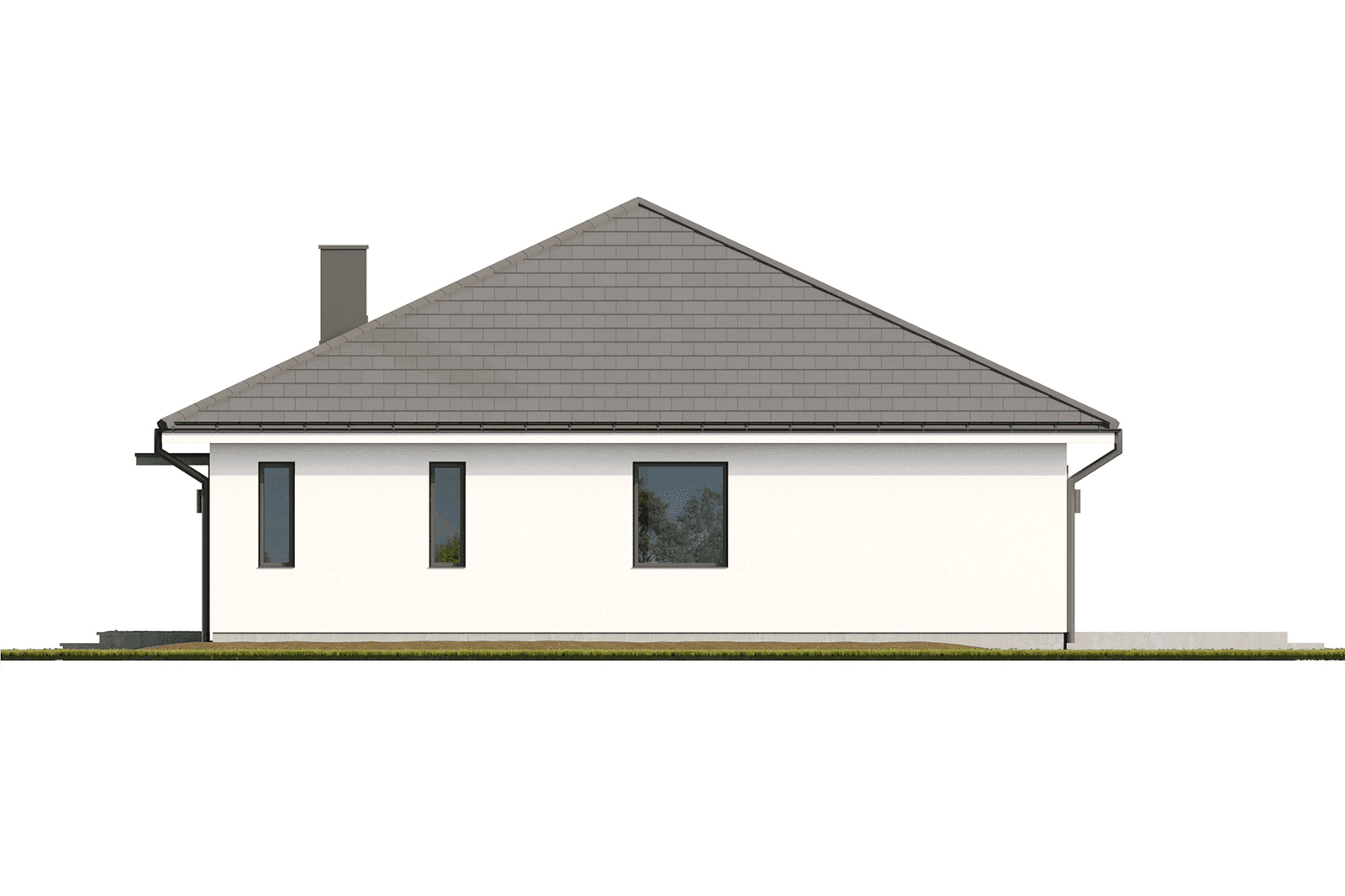 Elewacja projektu domu Eco 46