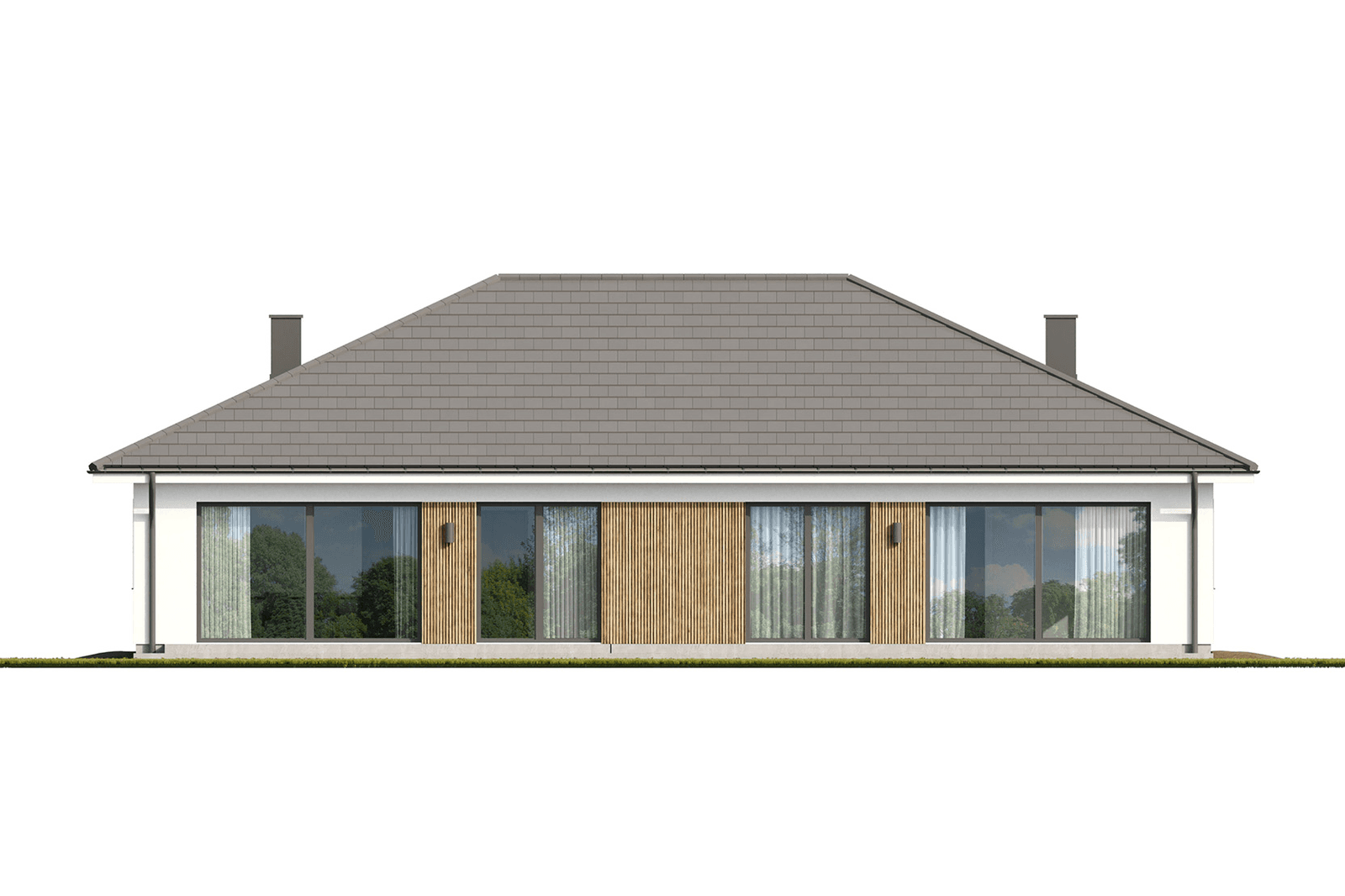 Elewacja projektu domu Eco 46