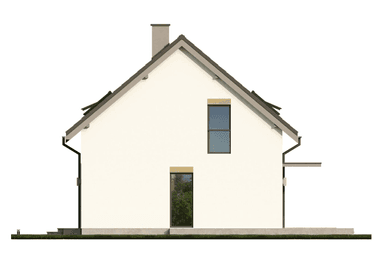 Elewacja boczna projekt domu Eco 04