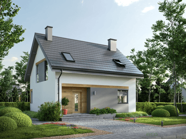 Wizualizacja projektu domu Eco 04