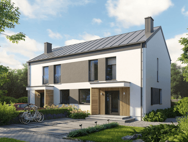 Projekt domu w zabudowie szeregowej Eco 41