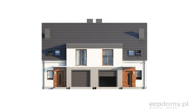 Elewacja frontowa domu Eco 20