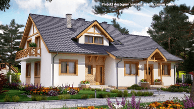 Wizualizacja domu dwulokalowego BS-11
