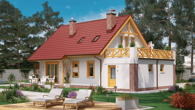 Projekt domu BW-03 wariant 7