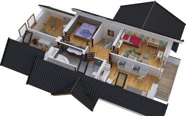 Wizualizacja domu jednorodzinnego BW-36 wariant 10