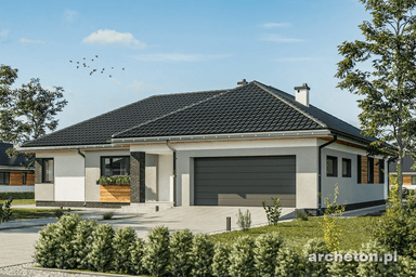 Projekt domu parterowy Ariadna
