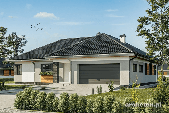 Projekt domu parterowy Ariadna