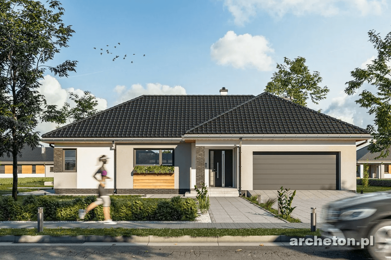 Projekt domu parterowy Ariadna