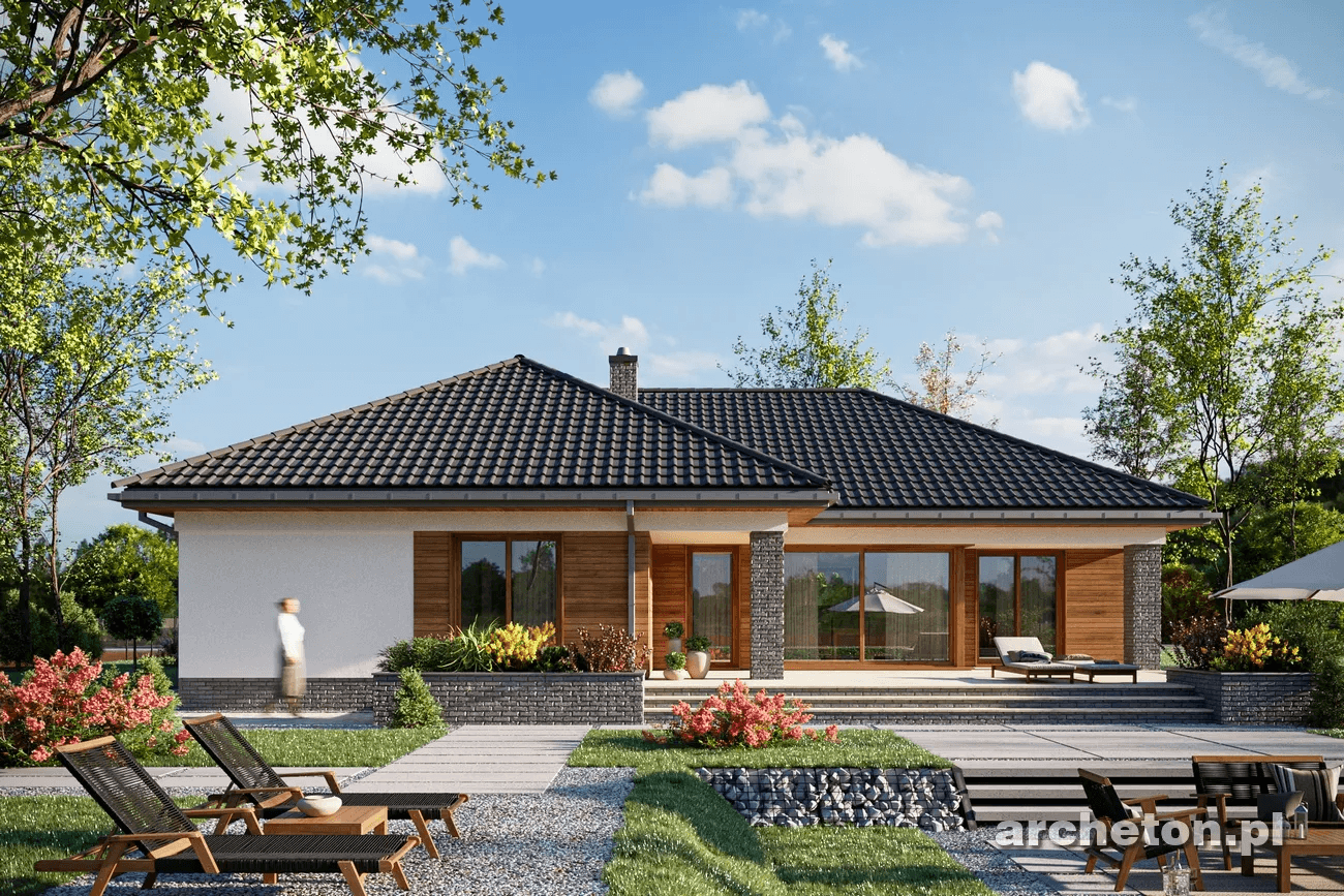 Ariadna Rex projekt domu parterowego