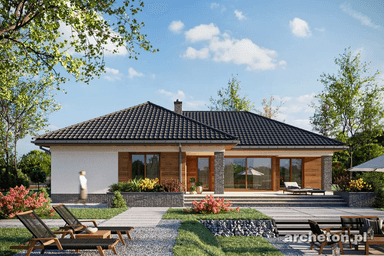 Ariadna Rex projekt domu parterowego