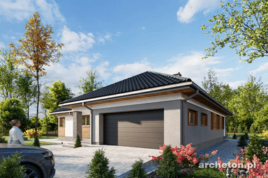 Parterowy dom Ariadna Rex