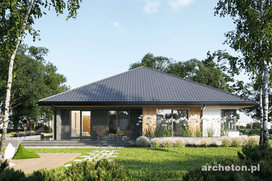 Piękny dom parterowy Karol Polo