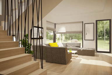 Projekt wnętrza projekt domu Margo Kubik