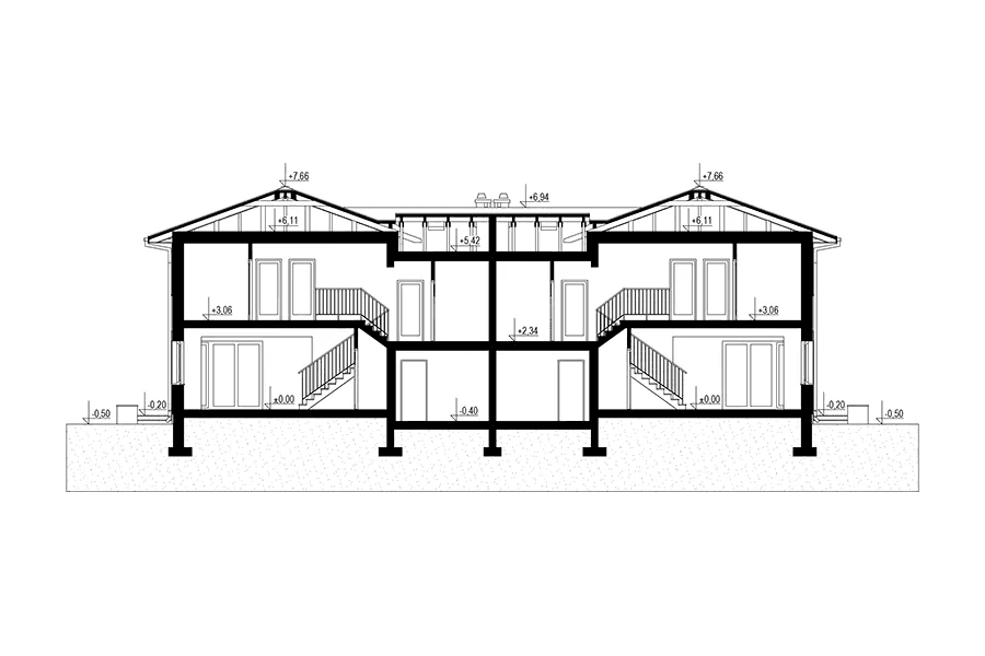 Elewacje dom Igor Duolit