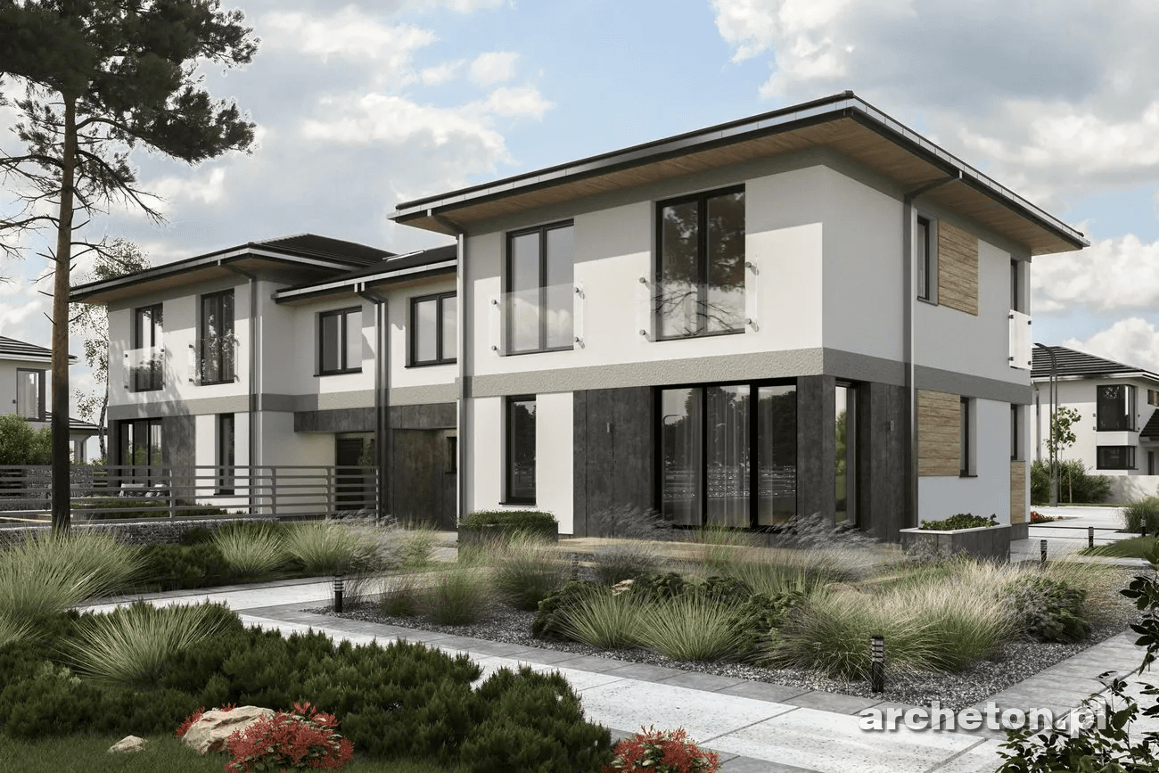 Igor Duolit projekt domu jednorodzinnego dwulokalowego