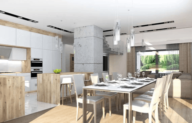 Wizualizacja domu jednorodzinnego Alexandria