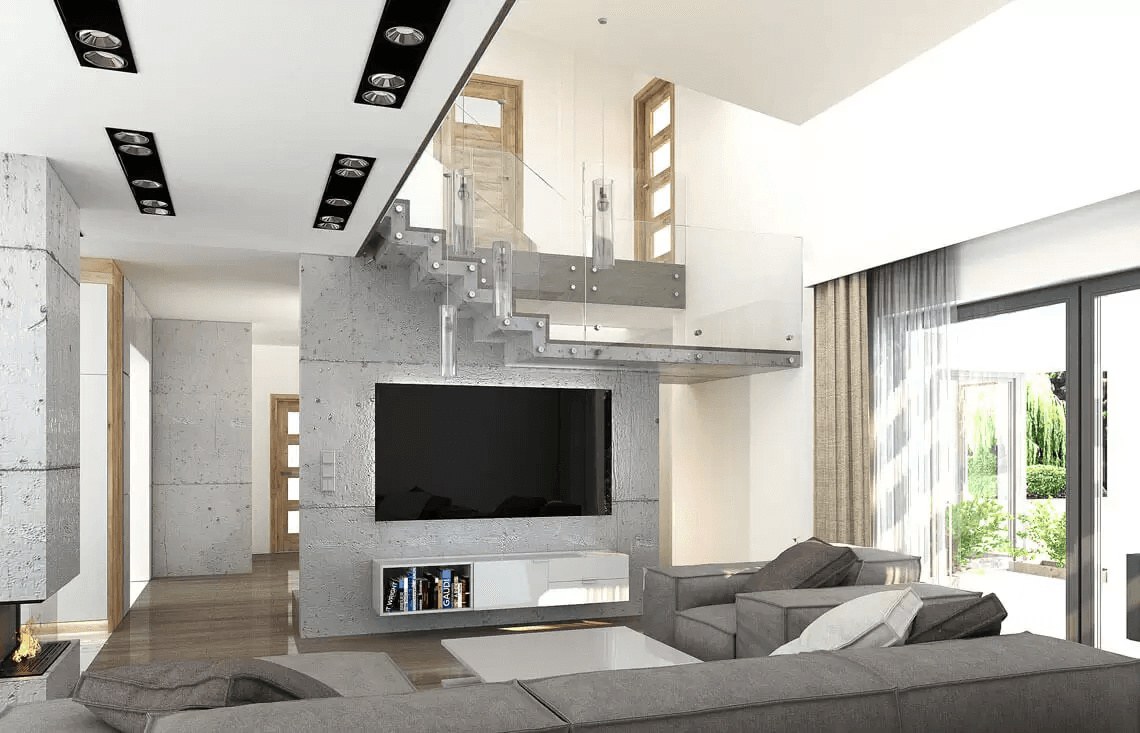 Wizualizacja domu jednorodzinnego Alexandria