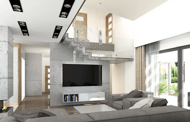 Wizualizacja domu jednorodzinnego Alexandria