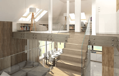 Wizualizacja domu jednorodzinnego Alexandria