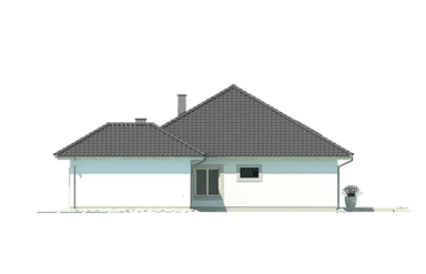 Elewacja boczna domu Bella A