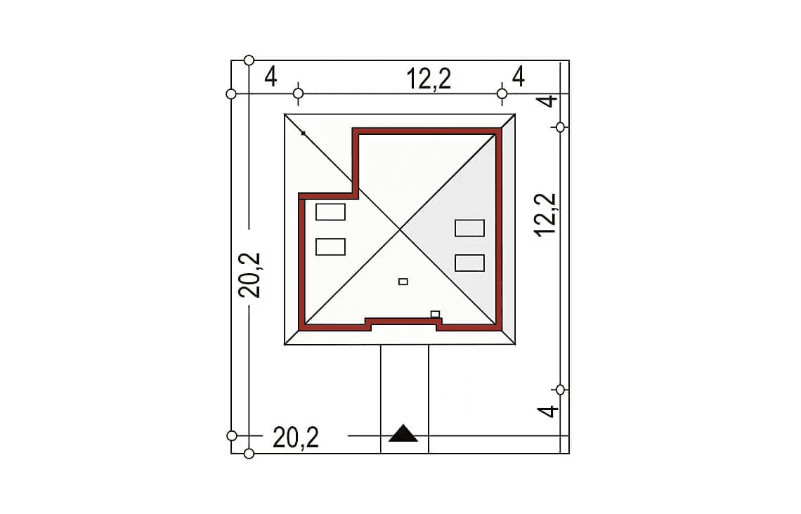 Usytuowanie domu na działce