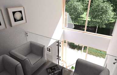 Wizualizacja projektu domu jednorodzinnego Carmen Grande A