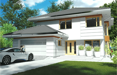 Wizualizacja projektu domu jednorodzinnego Carmen Grande A