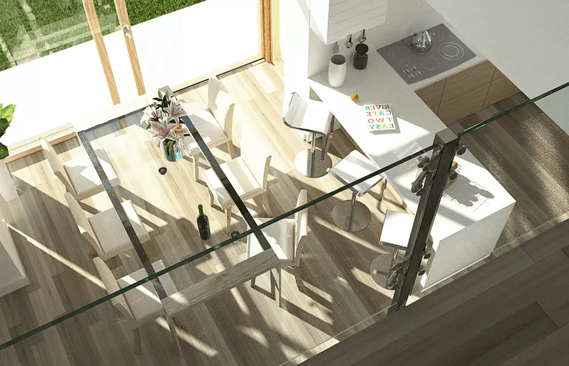 Wizualizacja domu jednorodzinnego Carmen Magdalena A z piwnicą