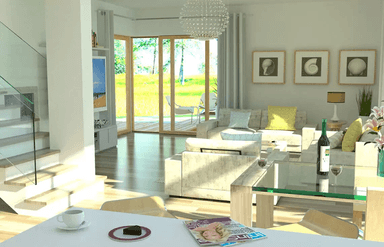 Wizualizacja projektu domu Carmen Magdalena C