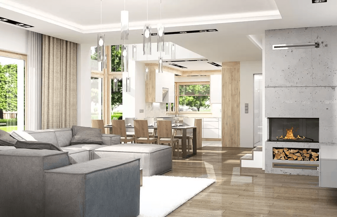 Wizualizacja projektu domu Carmen Magdalena Lux