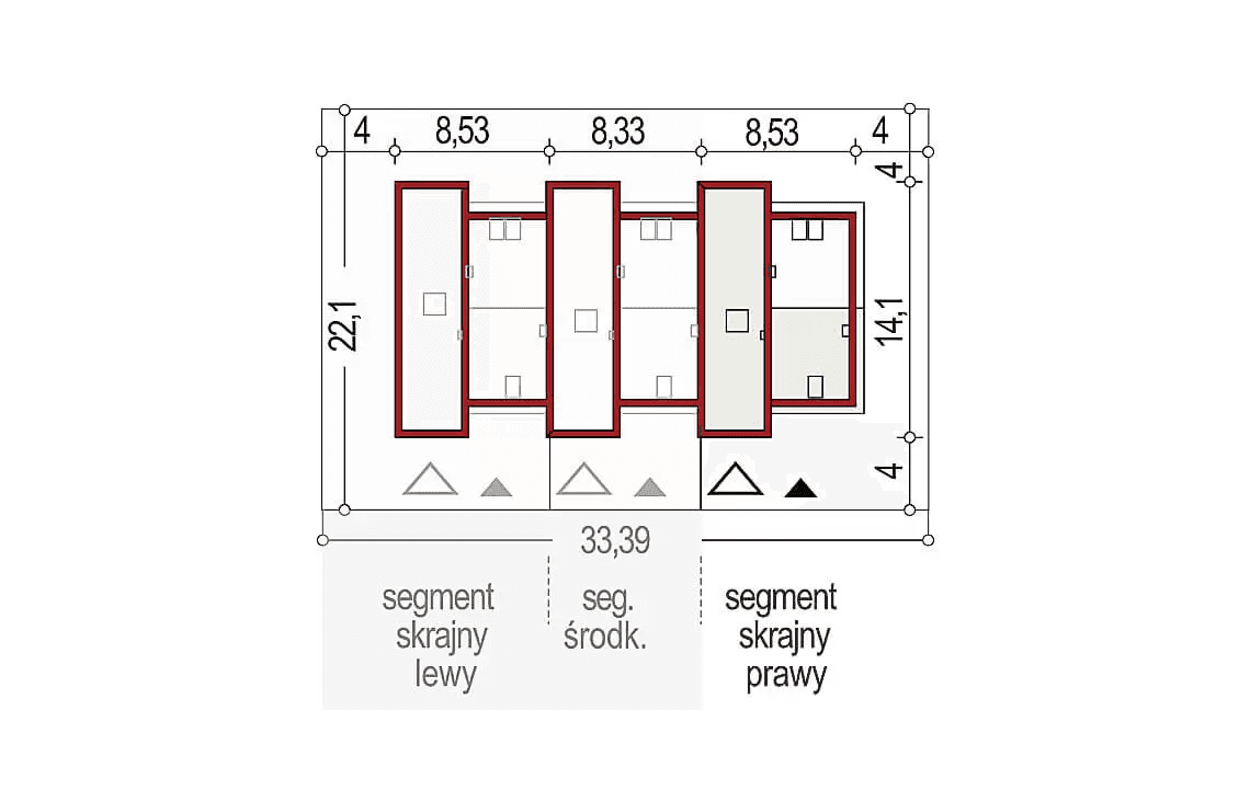 Usytuowanie projektu domu