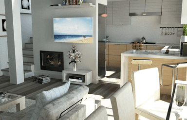 Wizualizacja projektu domu Andrzej 3 segmenty