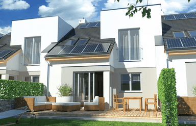 Wizualizacja projektu domu Andrzej 3 segmenty