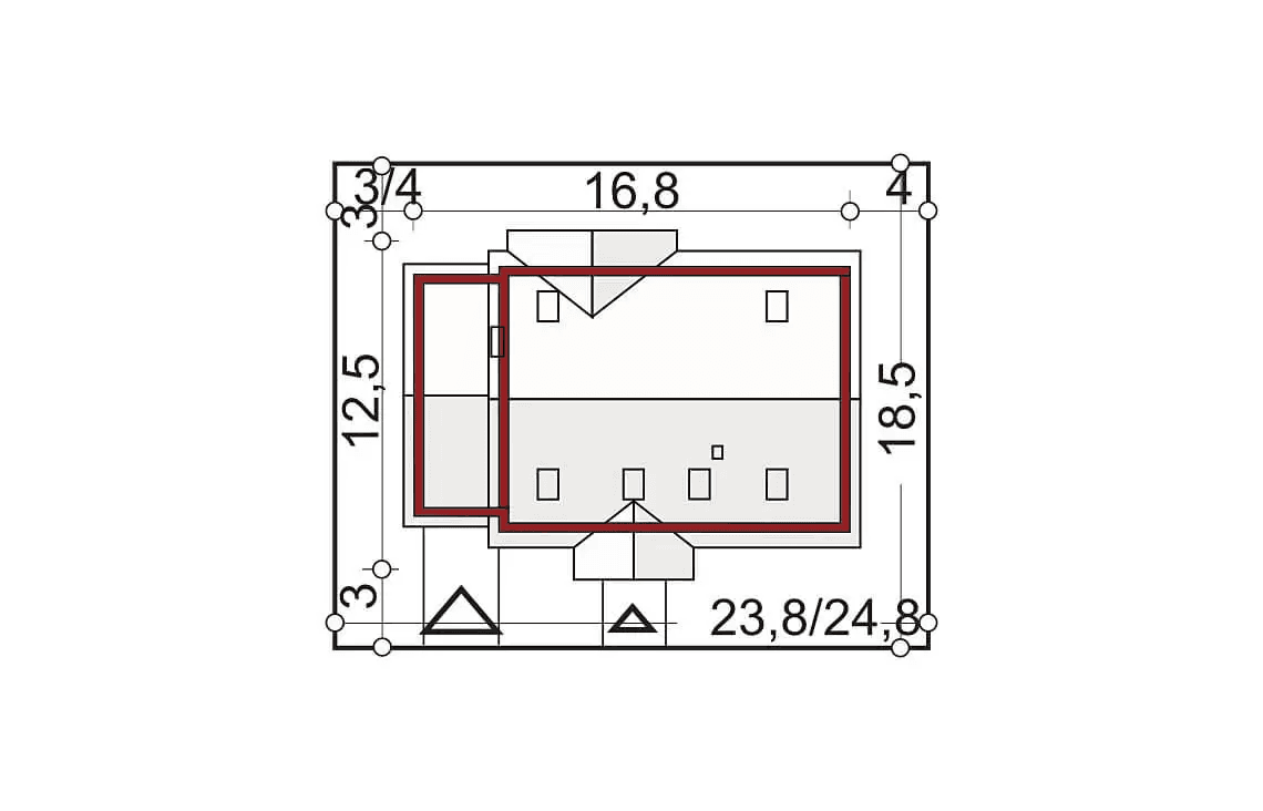 Usytuowanie domu na działce
